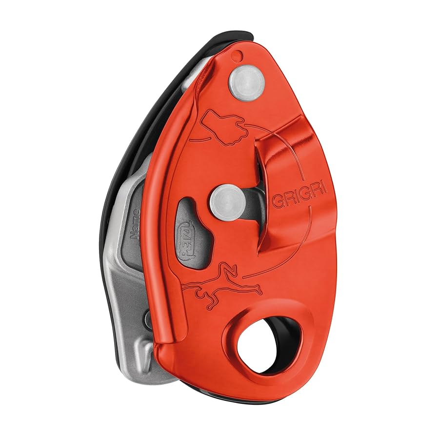 PETZL GRIGRI Belay Device - Belay Device with Cam-Assisted